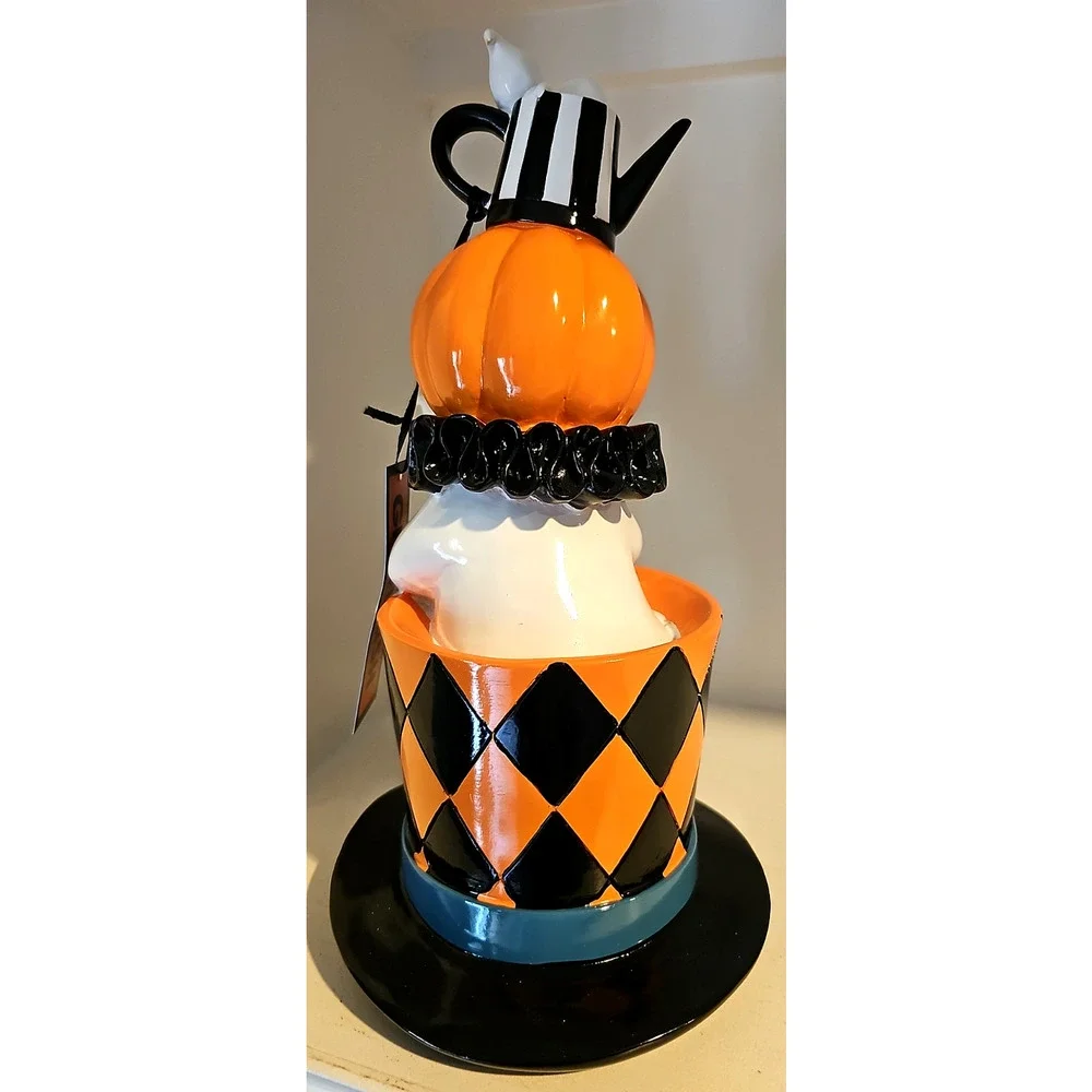 Decor ghoulish pumpkin